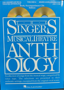 SINGER'S MUSICAL THEATRE ANTHOLOGY – VOLUME 4 Mezzo-Soprano Book