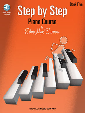 STEP BY STEP PIANO COURSE – BOOK 5 (BK/AUDIO)