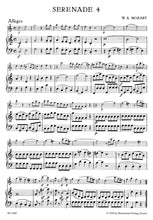 Load image into Gallery viewer, Mozart, Wolfgang Amadeus: Serenades for three melody instruments or &nbsp;for one melody instrument and piano, Volume 4 in C major K. 439b/4,5