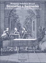 Load image into Gallery viewer, Mozart, Wolfgang Amadeus: Serenades for three melody instruments or &nbsp;for one melody instrument and piano, Volume 4 in C major K. 439b/4,5