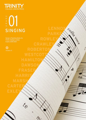 Singing Grade 1 2018 (with CD & teaching notes)
