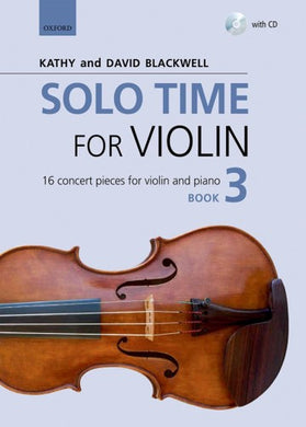 Solo Time for Violin Book 3 + CD