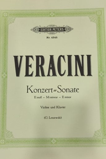 Veracini: Sonata Accademica in E minor