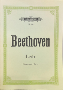 Ludwig van Beethoven: Songs