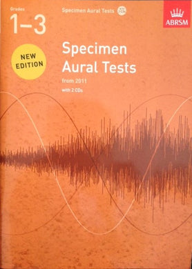 Specimen Aural tests from 2011 Gr 1-3 (Book+CD)