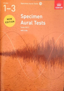 Specimen Aural tests from 2011 Gr 1-3 (Book+CD)