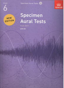 Specimen Aural tests from 2011 Gr 6 (Book+CD)