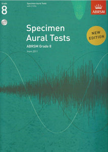 Specimen Aural tests from 2011 Gr 8 (Book+CD)