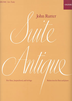 Suite Antique (Reduction for flute and piano)