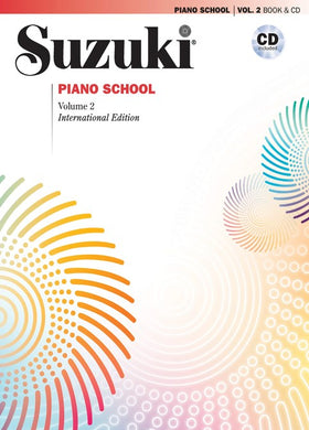 Suzuki Piano School International Edition Piano Book and CD, Volume 2