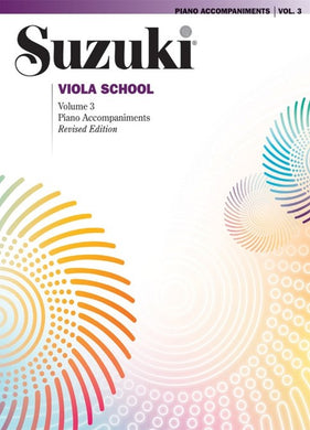 Suzuki Viola School, Piano Accompaniment Volume 3