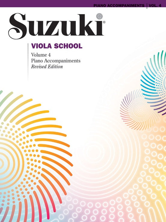Suzuki Viola School, Piano Accompaniment Volume 4