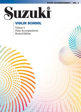 Suzuki Violin School, Piano Accompaniment Volume 4
