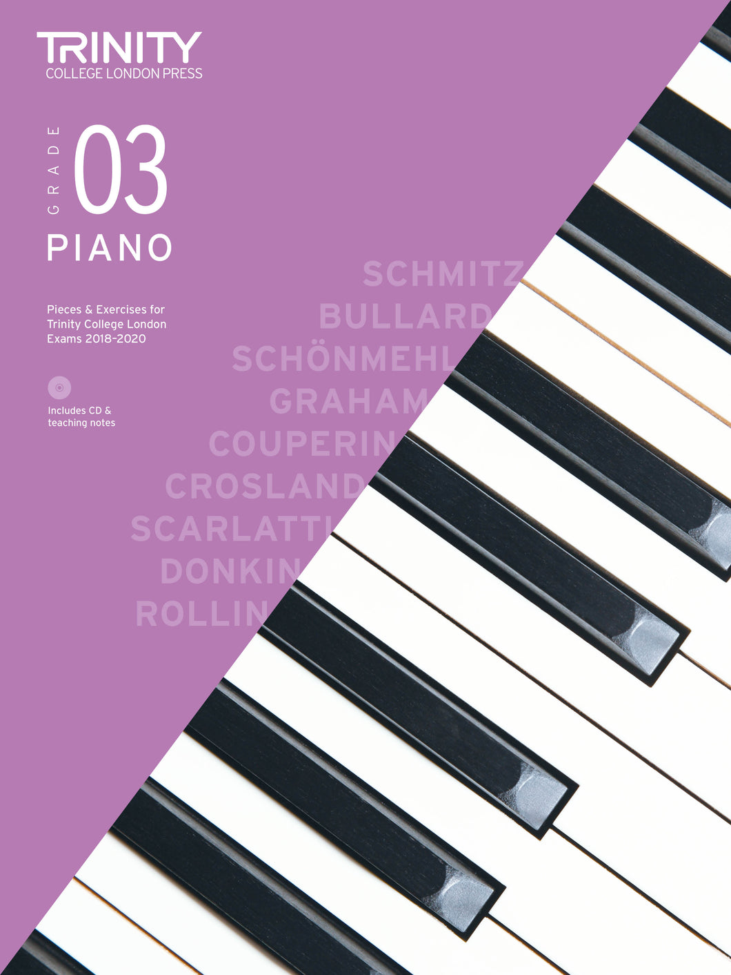 Piano Exam Pieces & Exercises 2018–2020 - Grade 3 (with CD & teaching notes)