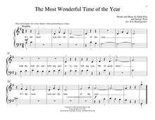 Load image into Gallery viewer, TEACHING LITTLE FINGERS TO PLAY CHRISTMAS FAVORITES W/CD