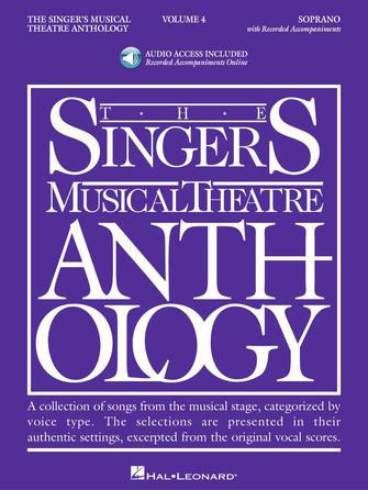 SINGER'S MUSICAL THEATRE ANTHOLOGY – VOLUME 4 Soprano Book