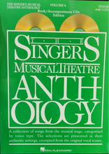 Load image into Gallery viewer, SINGER&#39;S MUSICAL THEATRE ANTHOLOGY: TENOR, VOLUME 4
