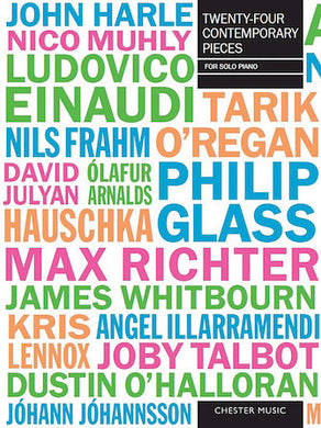 TWENTY-FOUR CONTEMPORARY PIECES