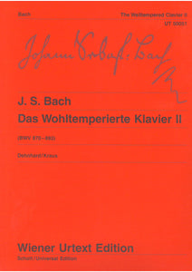 J. S. Bach: The Well Tempered Clavier Volume 2