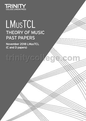 Theory Past Papers 2018 (November): LMusTCL