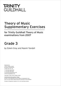 Theory Supplementary Exercises Grade 3
