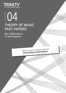 Theory Past Papers May 2018: Grade 4