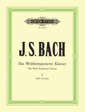 Load image into Gallery viewer, Johann Sebastian Bach: "The Well-Tempered Clavier, Vol. 1 BWV 846-869"