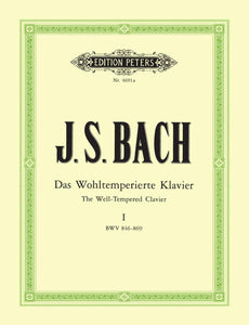 Johann Sebastian Bach: "The Well-Tempered Clavier, Vol. 1 BWV 846-869"