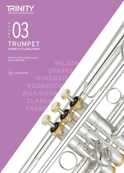 Trumpet, Cornet & Flugelhorn Exam Pieces From 2019: Grade 3