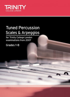 Tuned Percussion Scales & Arpeggios Grades 1–8