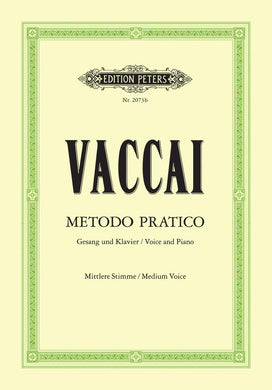 Vaccai Methodo Pratico Medium Voice