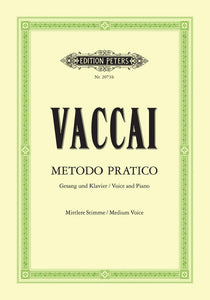 Vaccai Metodo Pratico - Medium Voice