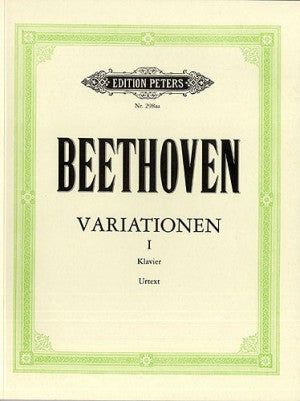 Ludwig van Beethoven: Variations for Piano, Vol. 1