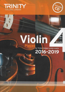 Violin Exam Pieces Grade 4, 2016-2019 (score, part & CD)