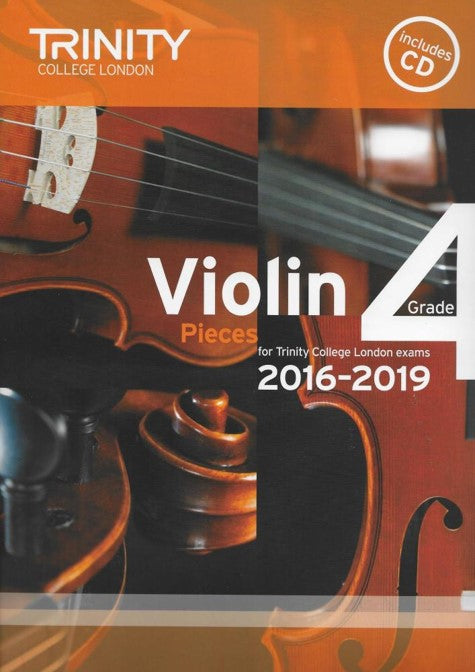 Violin Exam Pieces Grade 4, 2016-2019 (score, part & CD)