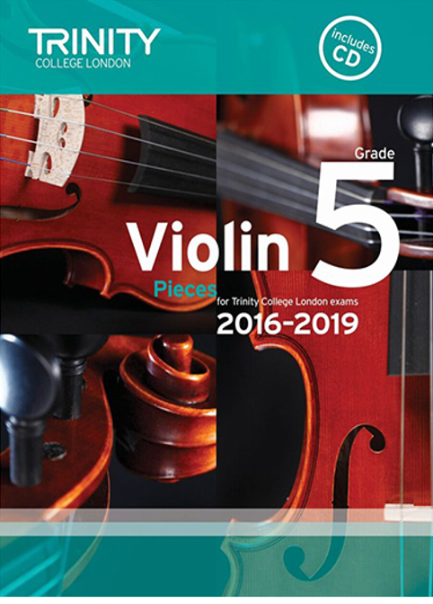 Violin Exam Pieces Grade 5, 2016-2019 (score, part & CD)