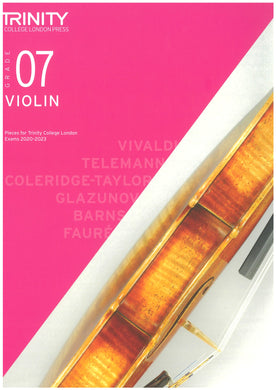 Violin Exam Pieces From 2020: Grade 7