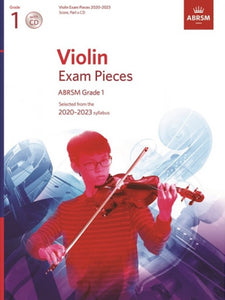 Violin Exam Pieces 2020-2023, ABRSM Grade 1, Score, Part & CD