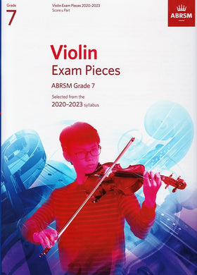 Violin Exam Pieces 2020-2023, ABRSM Grade 7, Score & Part