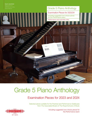 Grade 5 Piano Anthology: Examination Pieces for 2023 and 2024