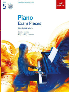 Piano Exam Pieces 2021 & 2022, ABRSM Grade 5, with CD