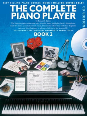 THE COMPLETE PIANO PLAYER - BOOK 2 W/CD