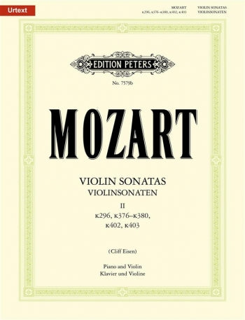 Mozart: Violin Sonatas Vol. 2 K296, K376-K380, K402, K403