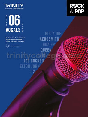 Trinity Rock & Pop 2018 Vocals Grade 6 (male voice)