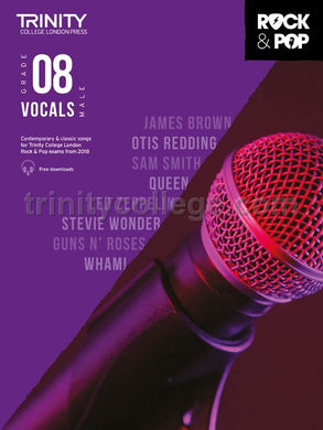 Trinity Rock & Pop 2018 Vocals Grade 8 (male voice)