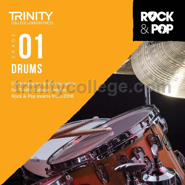 Trinity Rock & Pop 2018 Drums Grade 1 CD