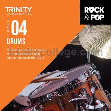 Trinity Rock & Pop 2018 Drums Grade 4 CD