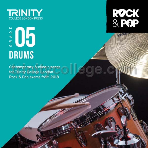 Trinity Rock & Pop 2018 Drums Grade 5 CD