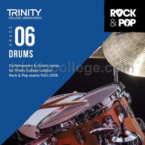 Trinity Rock & Pop 2018 Drums Grade 6 CD