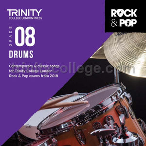 Trinity Rock & Pop 2018 Drums Grade 8 CD